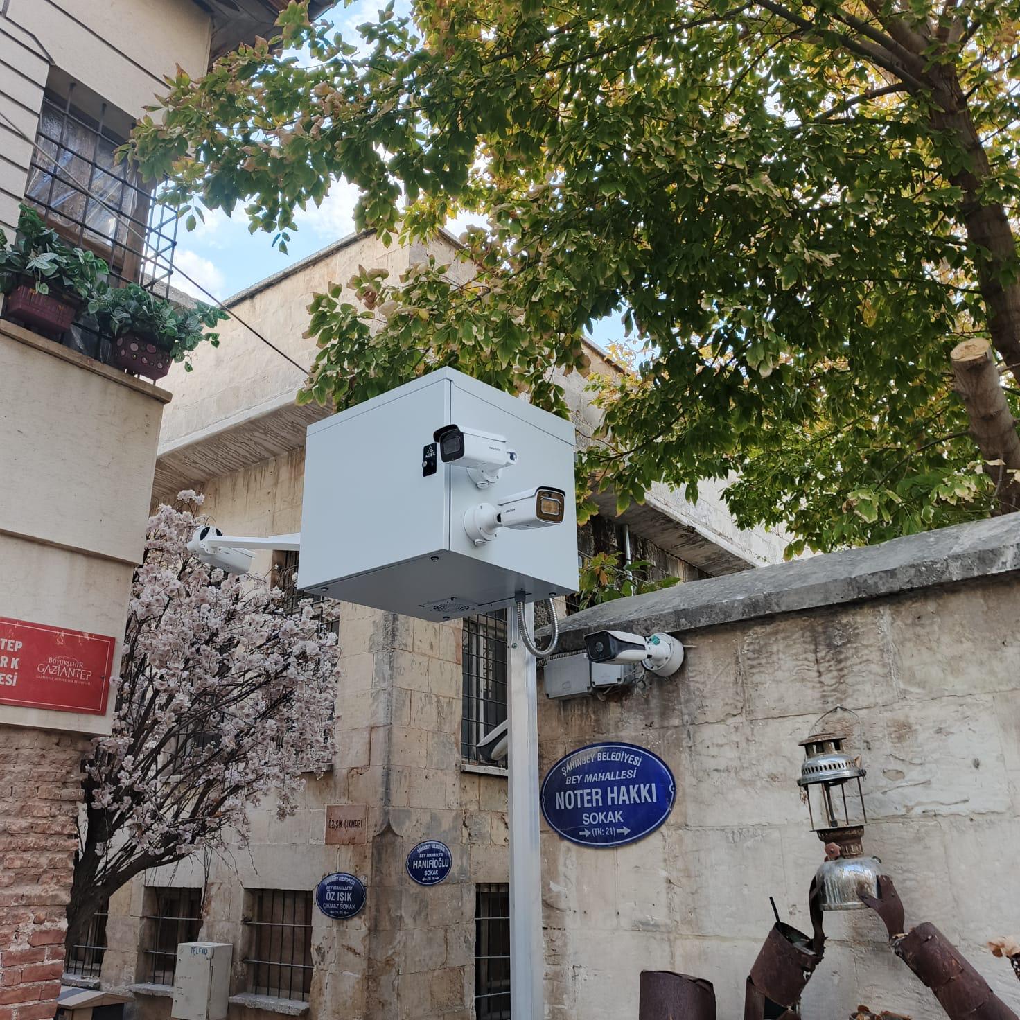 Gaziantep Bey Mahallesi Güvenlik ve Fiber Altyapı Projesi